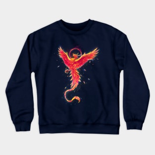 Black Space Phoenix Crewneck Sweatshirt